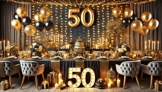 Unforgettable 50th Birthday Decoration Ideas | Make Memories Last