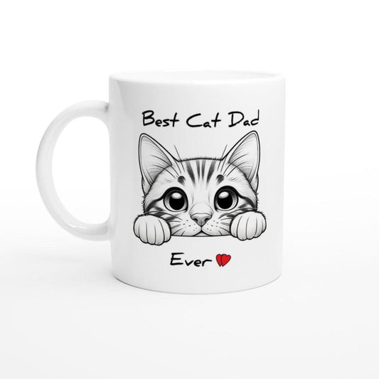 Best Cat Dad Ever! Momento Mug - Momento Mugs