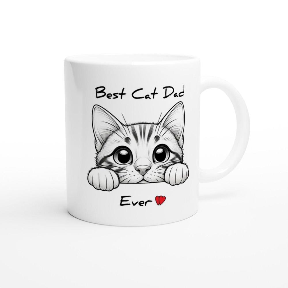 Best Cat Dad Ever! Momento Mug - Momento Mugs