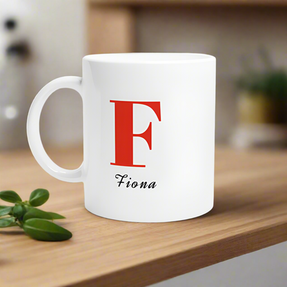 Personalised Name & Initial Mug 