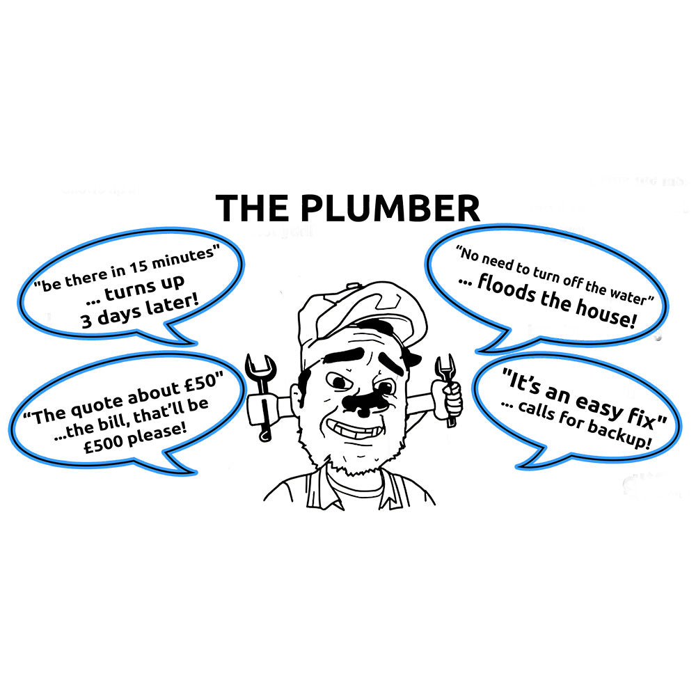 The Funny Plumber Mug