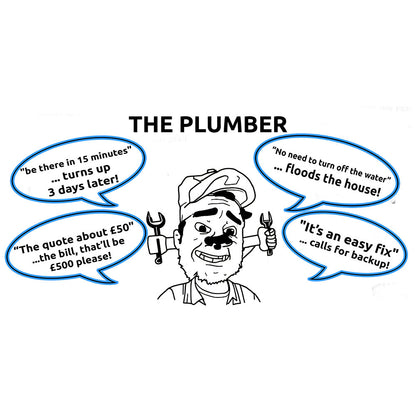 The Funny Plumber Mug